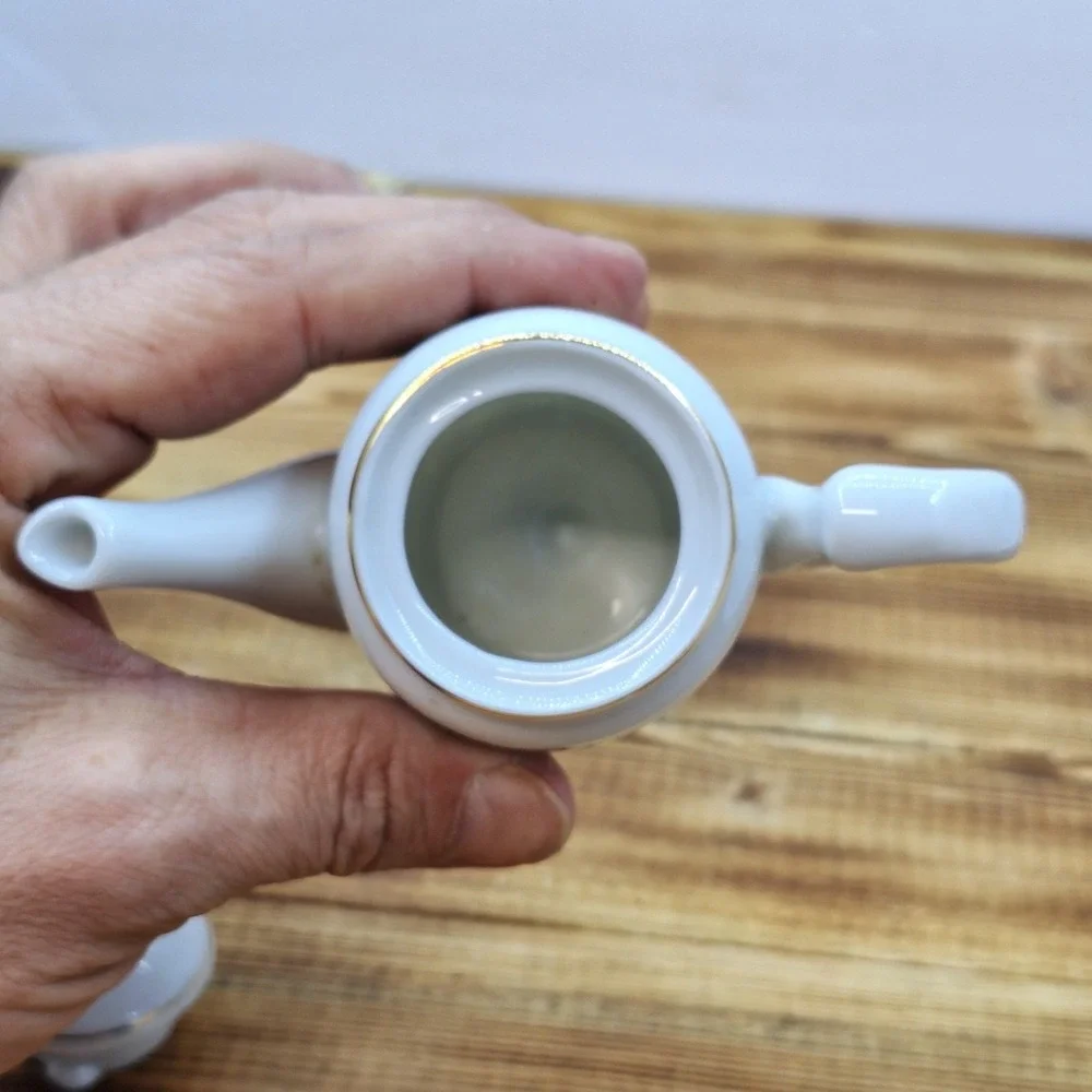 Unmarked small teapot